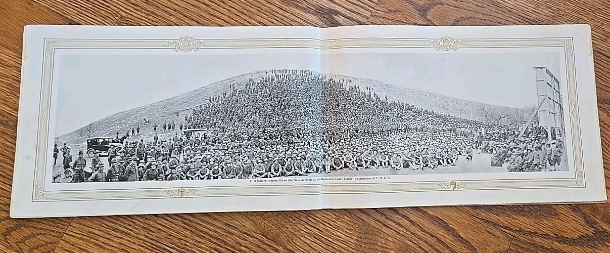 1918 Cantonment Life Camp Funston Book Magazine Kansas KS WW1 WWI