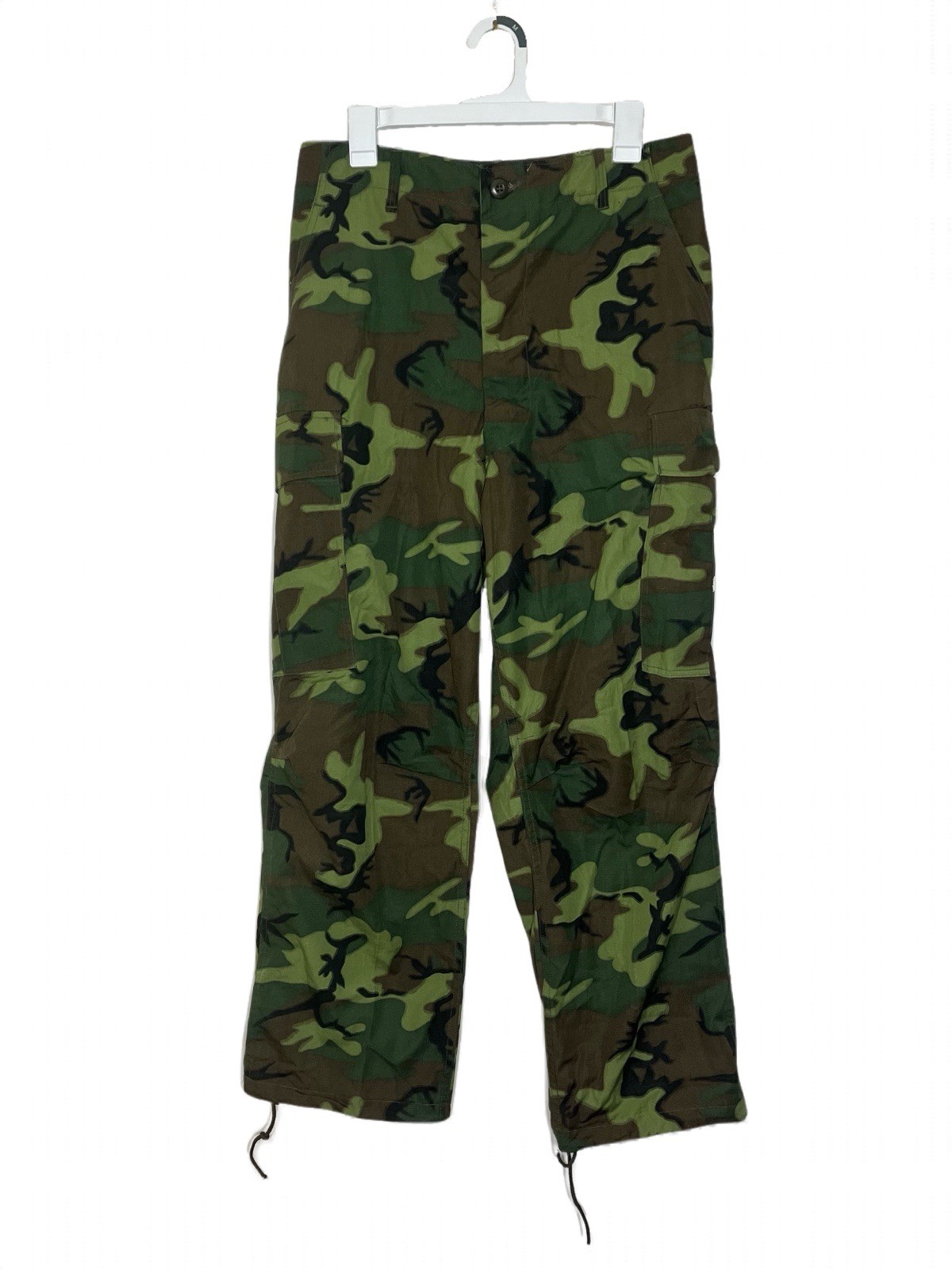 EXC Vintage Vietnam War Poplin Non Ripstop ERDL Jungle Pants 1967 Medium