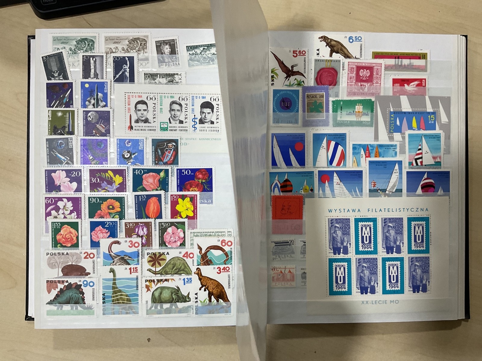 Poland stamps. Mostly mint. stock book. G/40