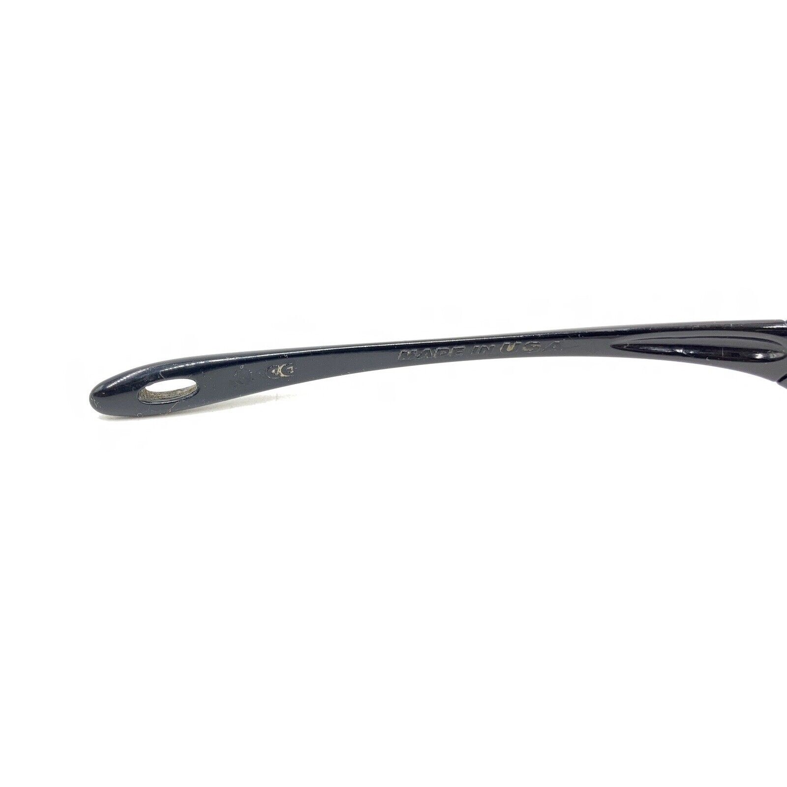 Oakley XS Five Shiny Black Oval Sunglasses Frames 125 USA Sports Kids Youth