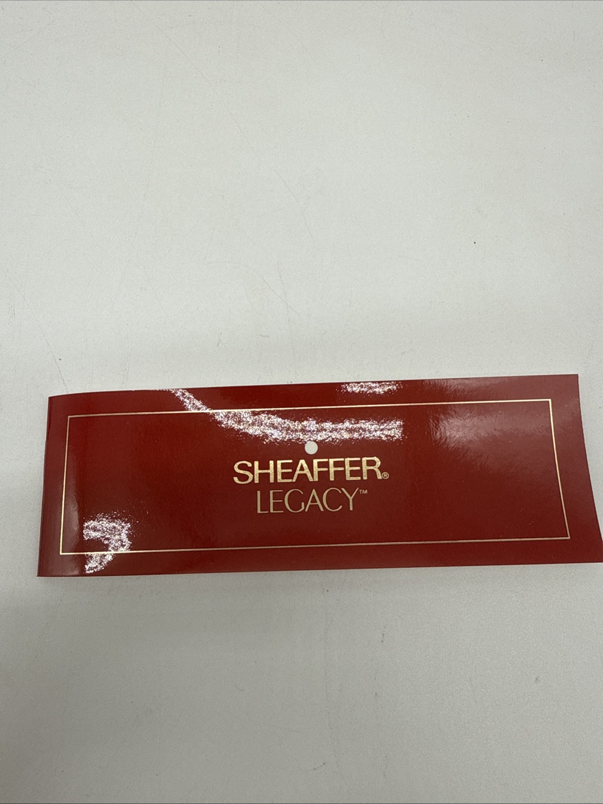 Sheaffer Legacy Fountain Pen NIB Marked 18K 750 With Casr Cartridges and Papers