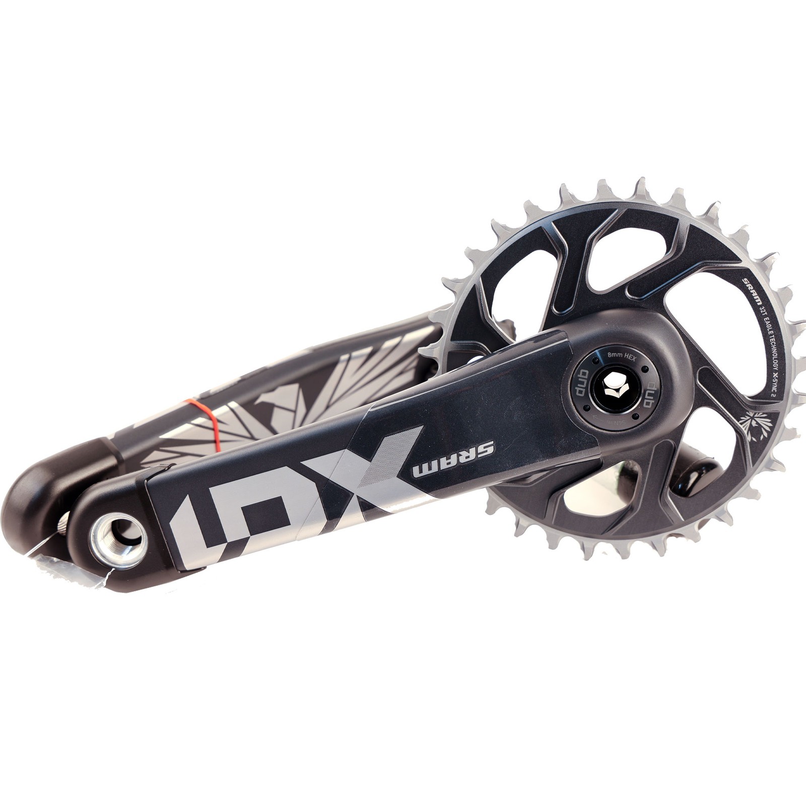 SRAM X01 Eagle Crankset, Boost 148, DUB WIDE, 12-Speed, 55mm CL, 175mm, 30T