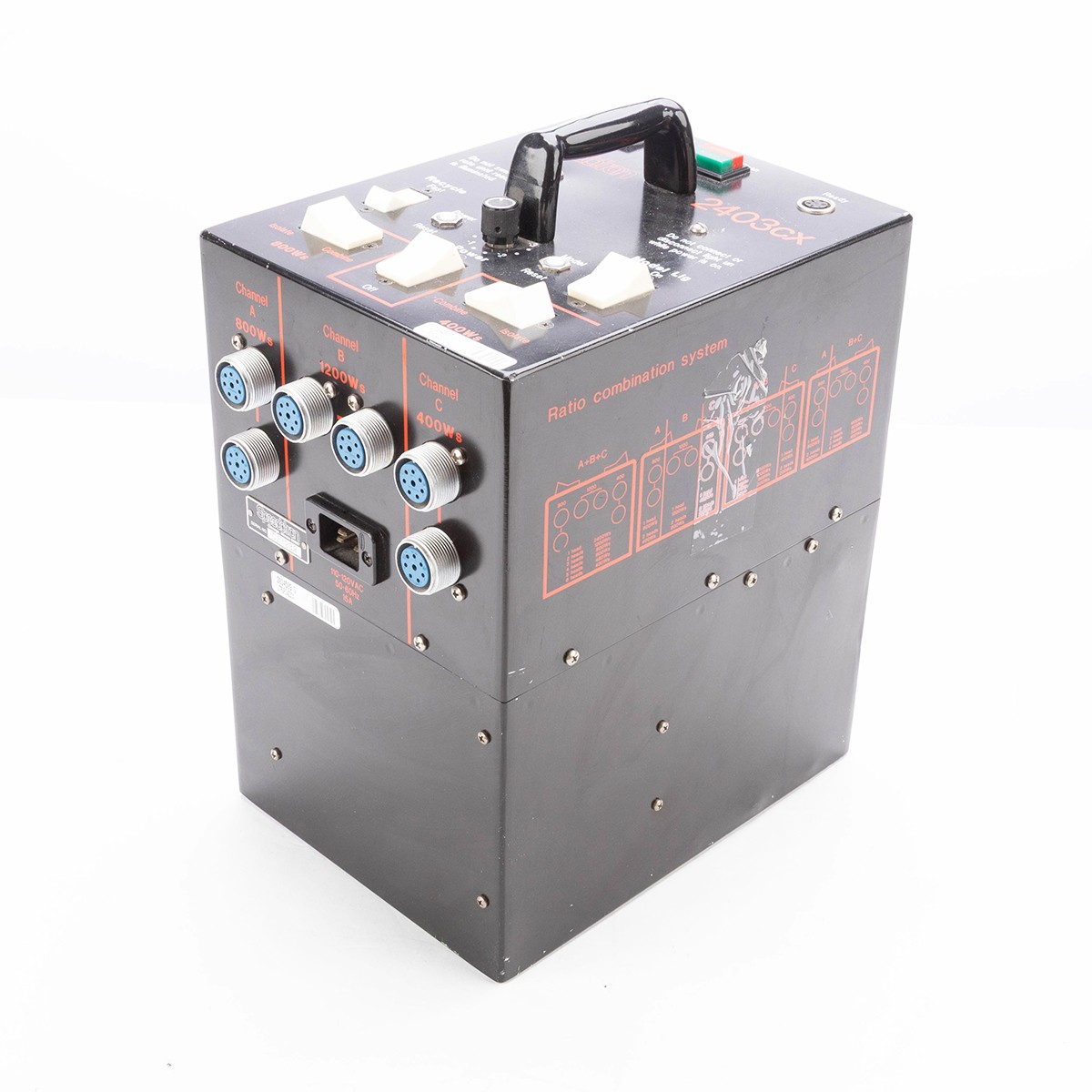 Speedotron 2403CX 2400Watts/Seconds LV Black Line Power Supply - SKU#2034509