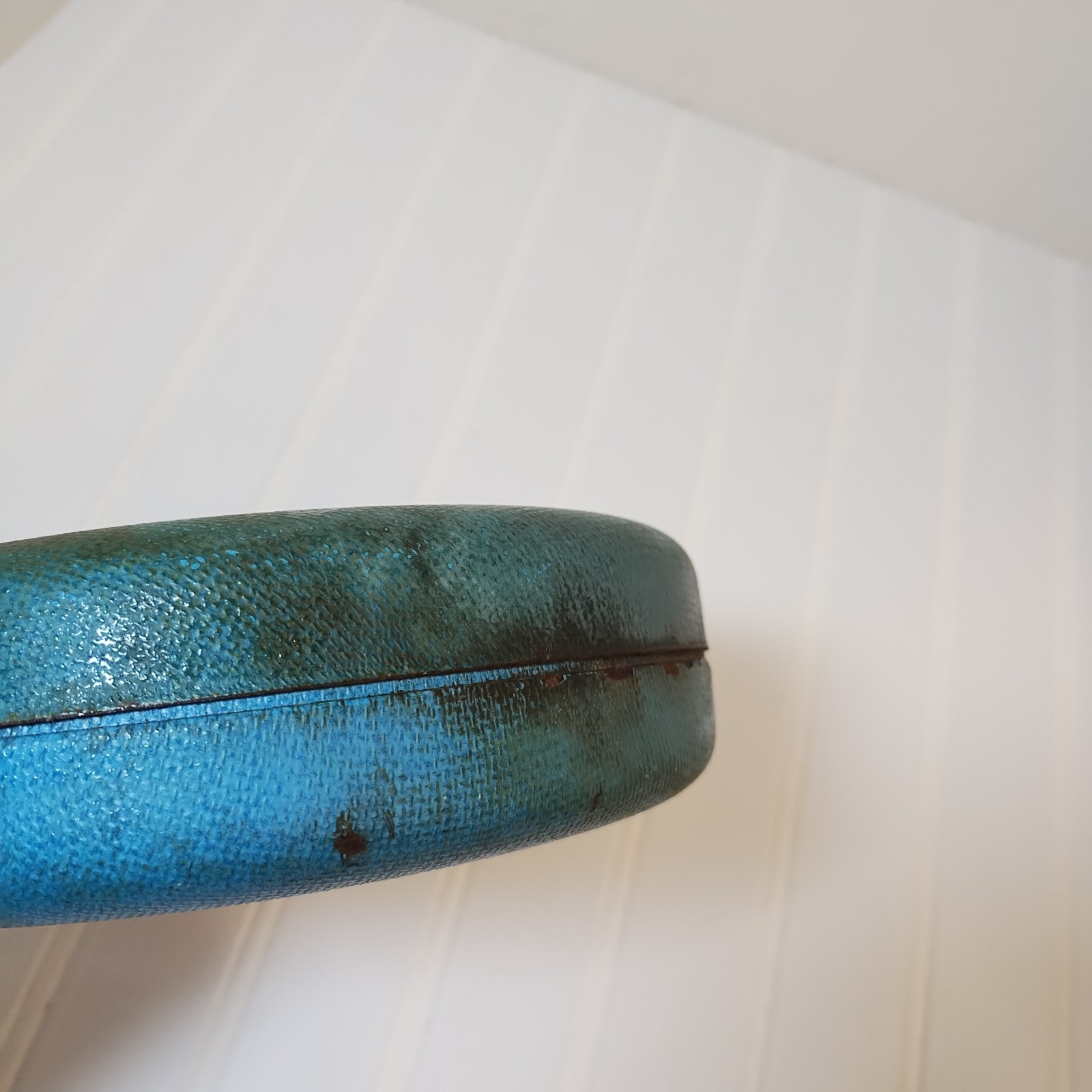 Vintage Cordomatic Automatic Retractable Clothesline Reel 40' Blue Tested