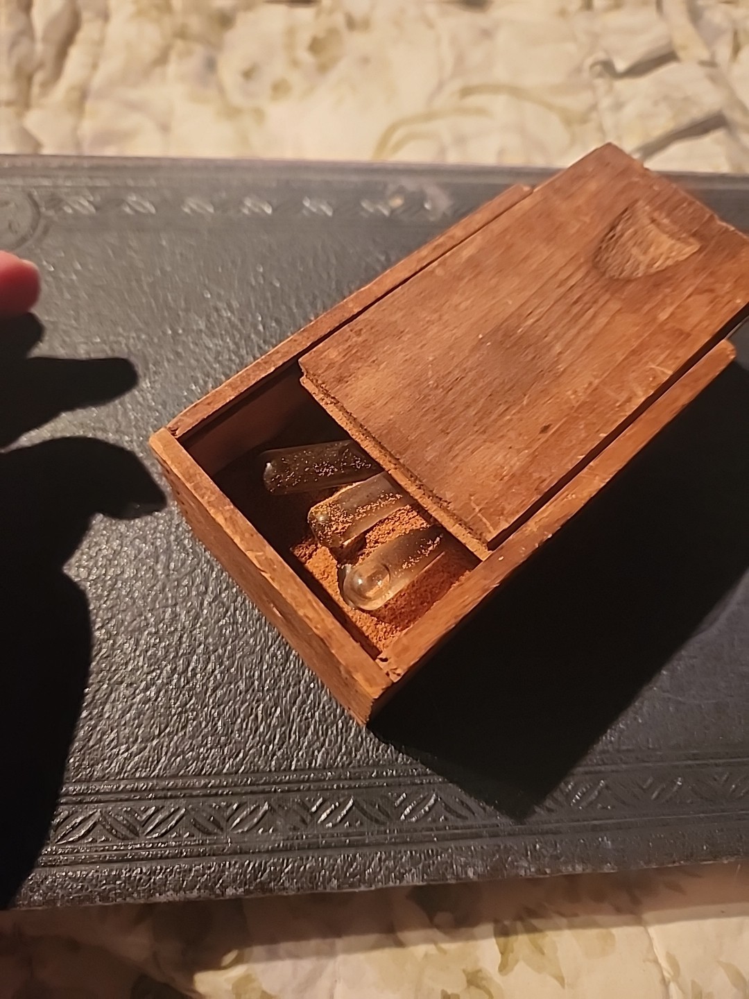 Antique Level Glass Vials (11), Henry Disston & Sons, 2.5", Original Packaging