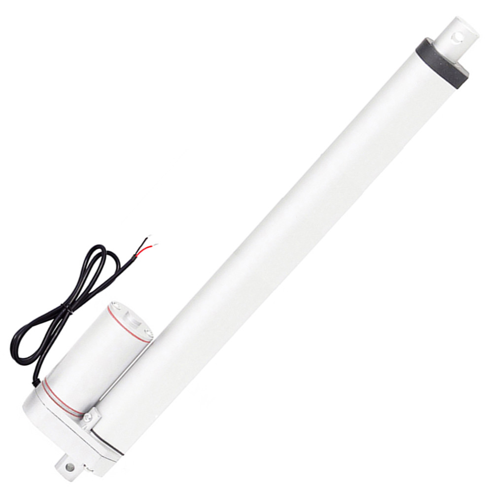 Linear Actuator 12V Heavy Duty 1500N 330lbs Lift +Brackets Auto Motor Car Solar