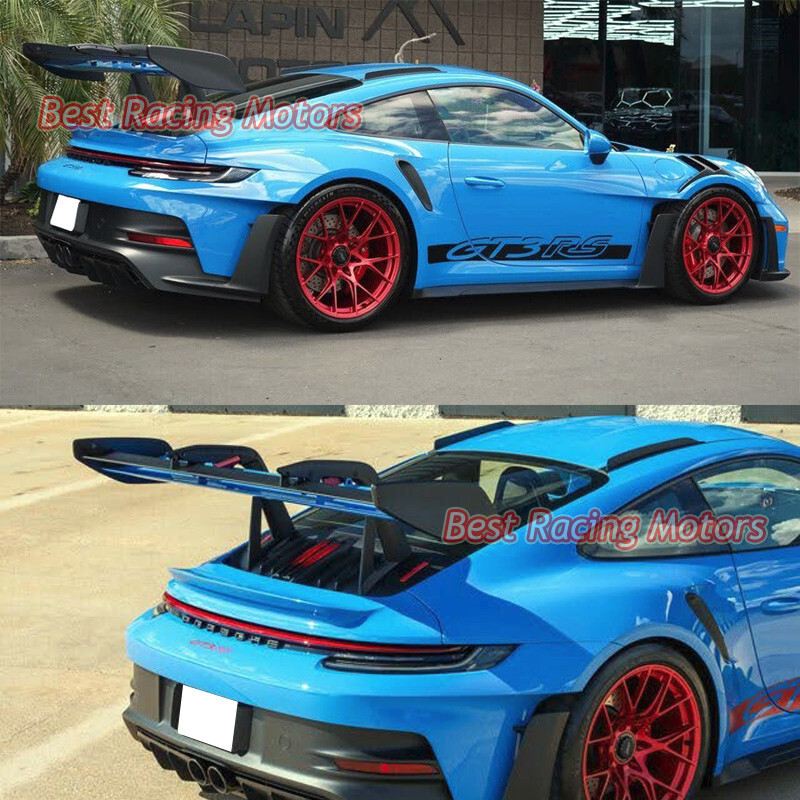 For 2012-2025 Porsche 911 Coupe 991 992 GT3 RS Style Roof Fins (EPDM Black)