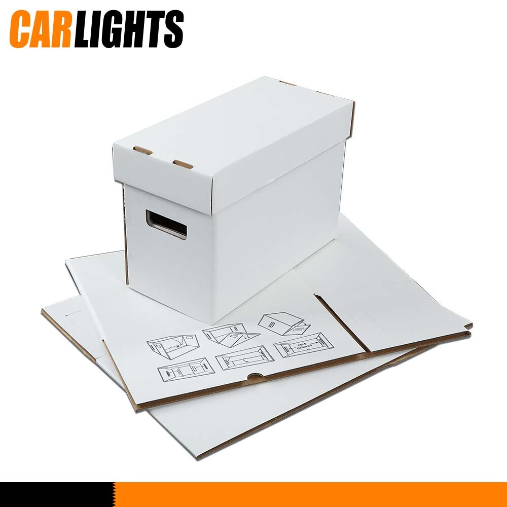 10 Pcs Comic Books Storage Boxes Short Holds 200-225 Stackable Durable Archive