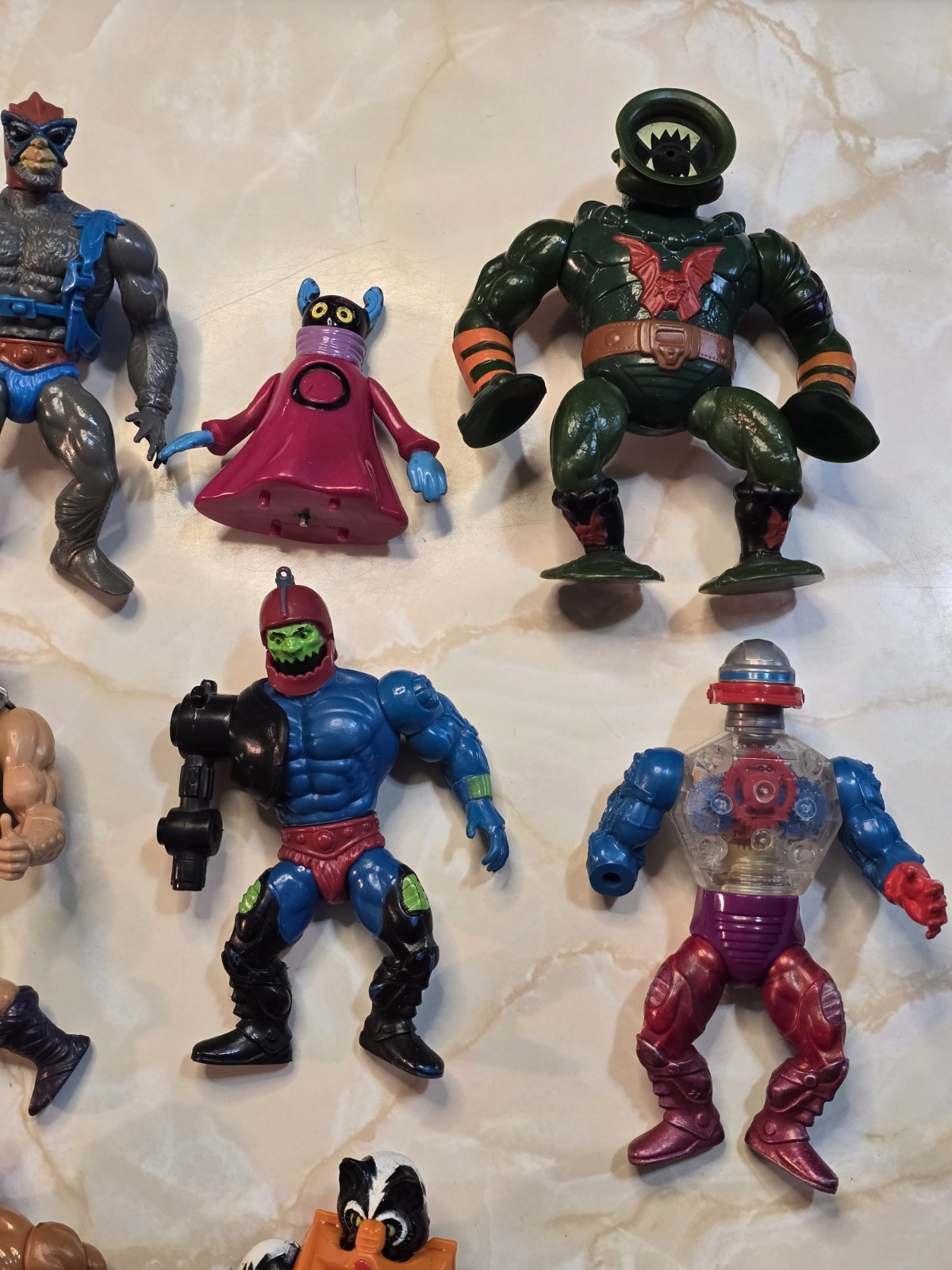 Lot Of 21 MOTU Action Figures w/ Some Accessories Original Vintage He-Man