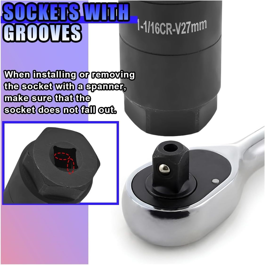 1 PC Automobile Oil Pressure Switch Socket Oil Pressure Sensor Removal Access...