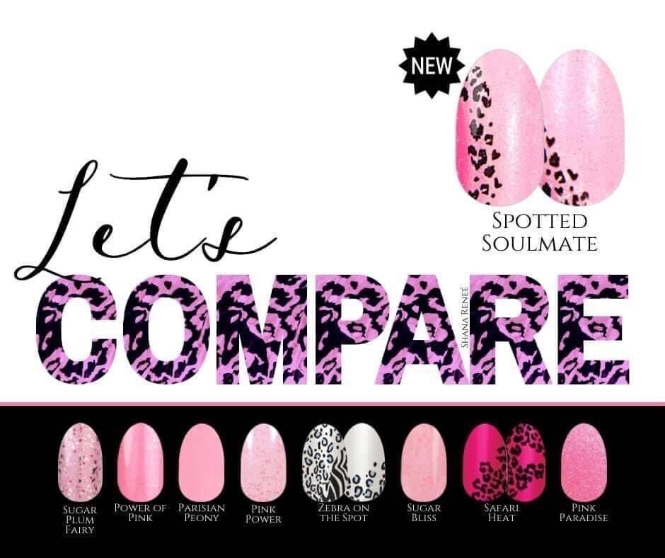 ❤️🦄 *COLOR STREET* Red Pinks Silver glitter valentine heart nail strips NEW HTF