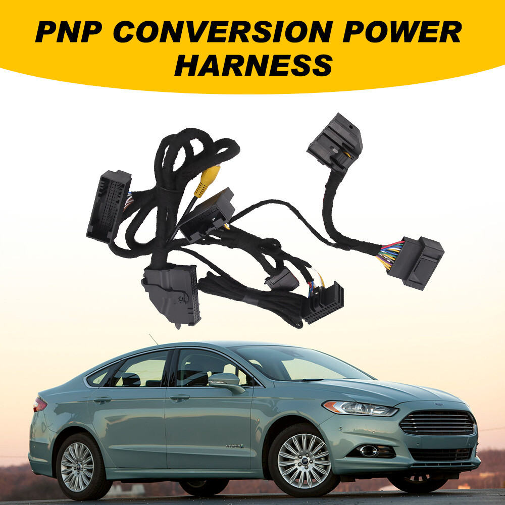 Plug&Play 4" TO PNP 8" Conversion Power Harness For Ford SYNC1 to SYNC 3 Upgrade