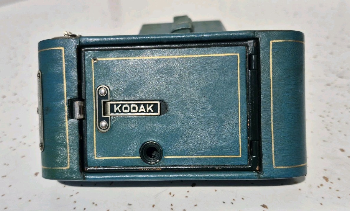 Kodak Eastman Blue Vest Pocket III Folding Bellows Camera
