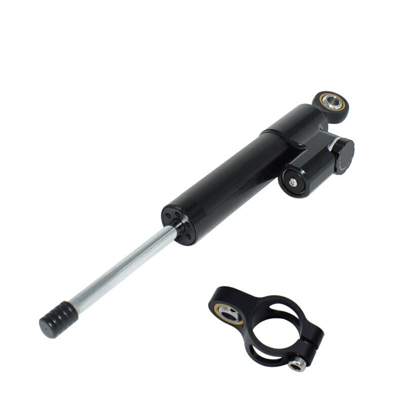 CNC Motorcycle Steering Damper Stabilizer Linear Reversed Safe Control Universal