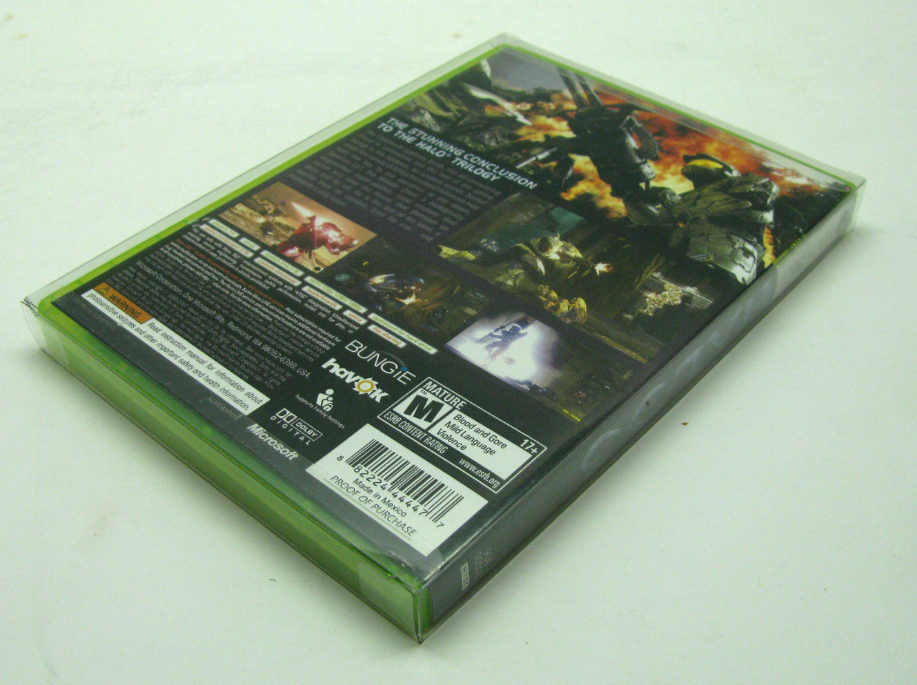 10Pack XBOX 360 CIB GAME - CLEAR PLASTIC PROTECTIVE BOX PROTECTOR CASE SLEEVE