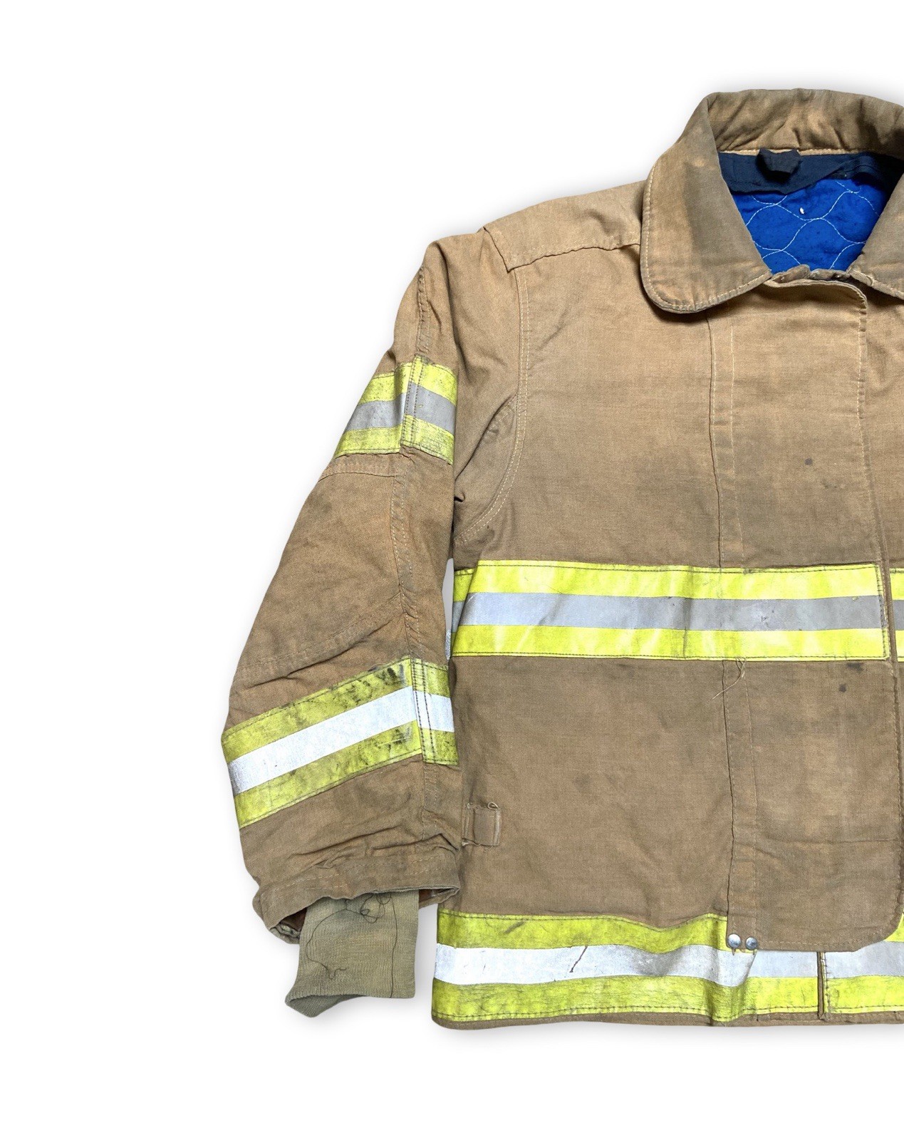 Vintage 80s 90s Janesville Turnout Gear Firefighter Uniform Coat Pants Sz 48/29R