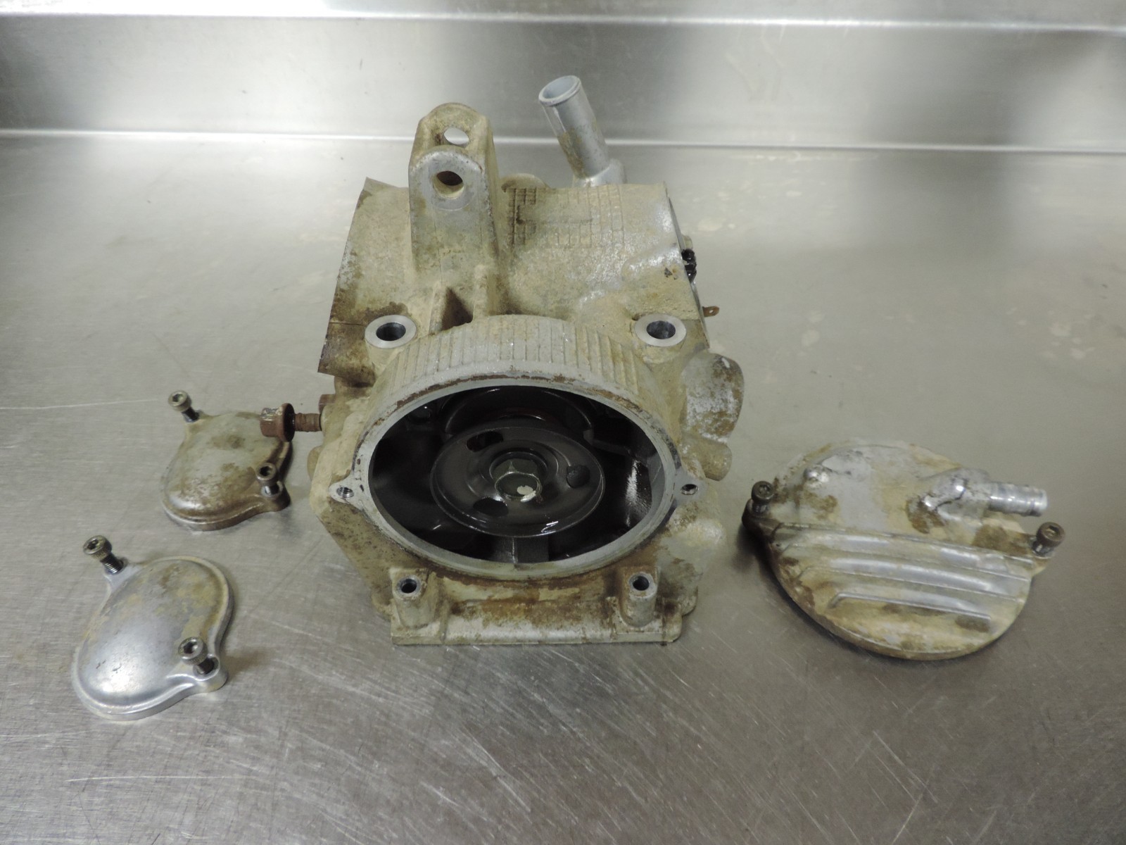 2000 Yamaha Kodiak 400 OEM Cylinder Head & Camshaft RUNNING ENGINE