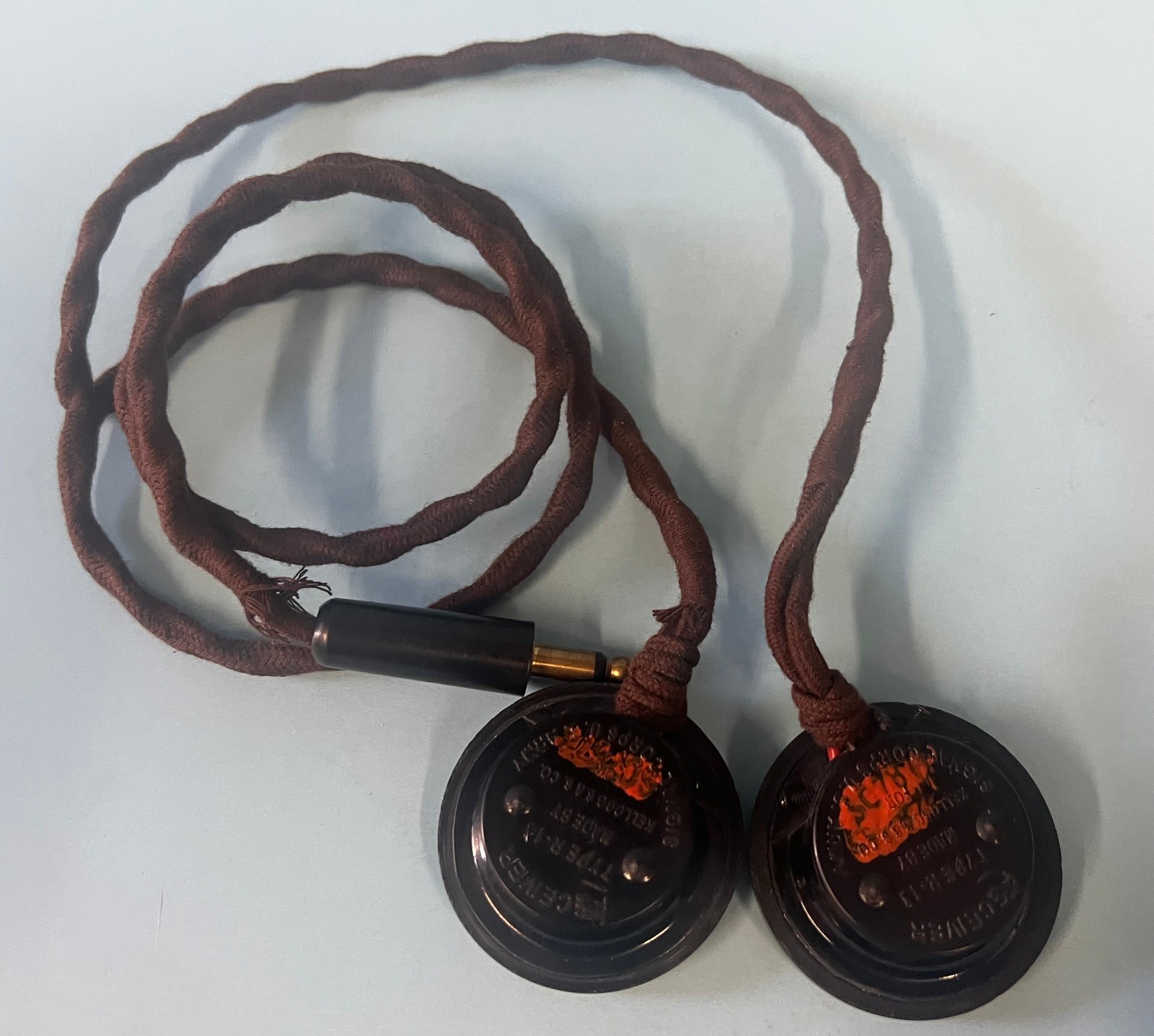 M-1938 TANKER HELMET RECEIVER SET HS-38- FUNCTIONAL