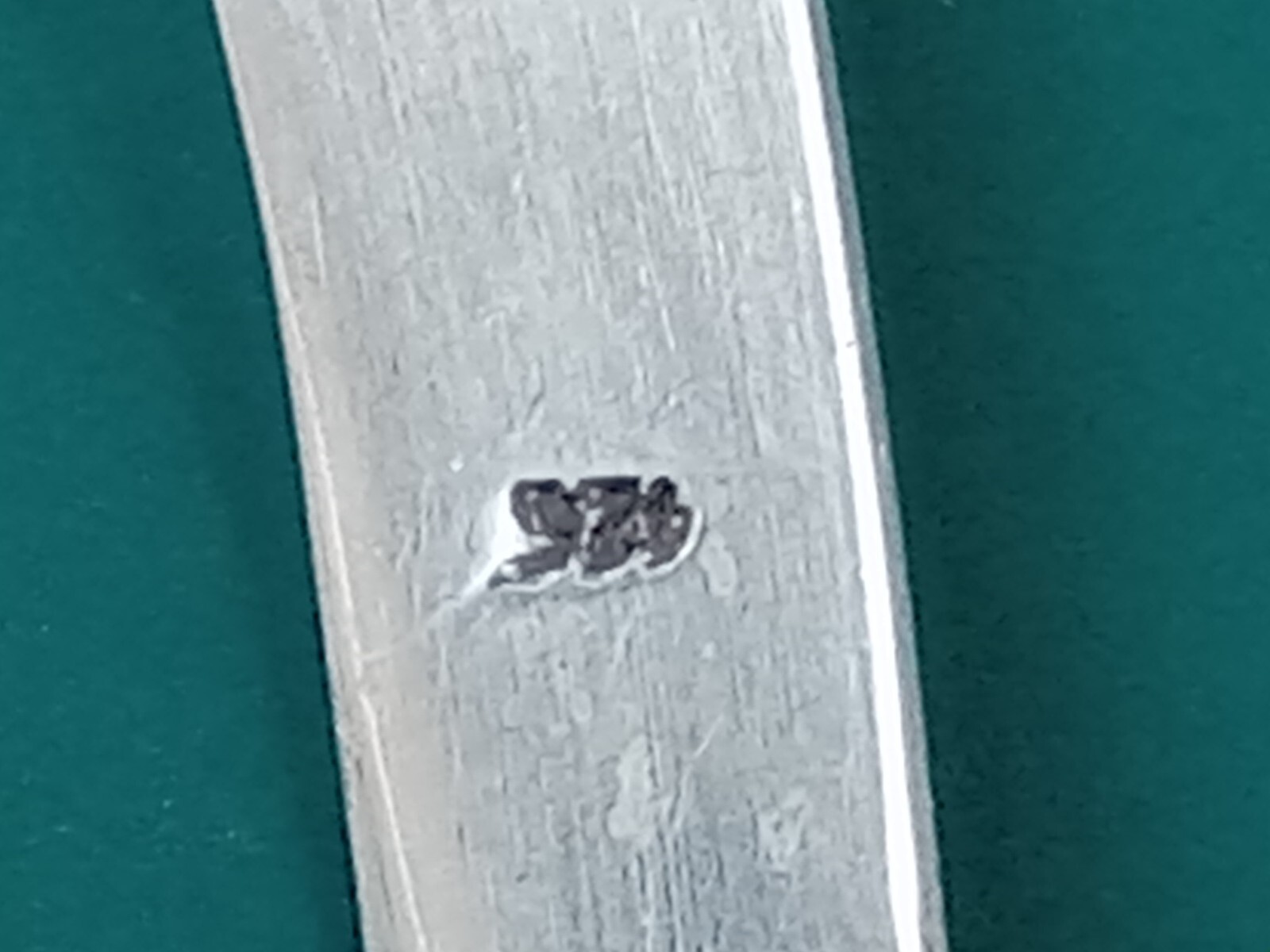 Modernist Sterling Necklace, Torq, Neck Piece: 15" Circumference & 42 grams