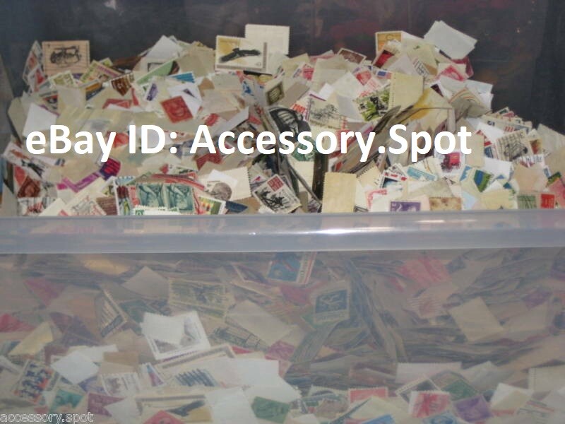 Used 1000 US OFF PAPER Stamps From a huge hoard box collection!!!!! USA