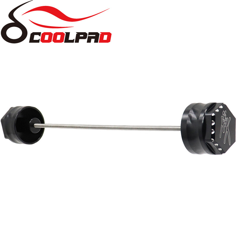 For SUZUKI HAYABUSA GSX1300R 1999-2020 Rear Axle Cap Cover 3D Hex Ball Cut Mount