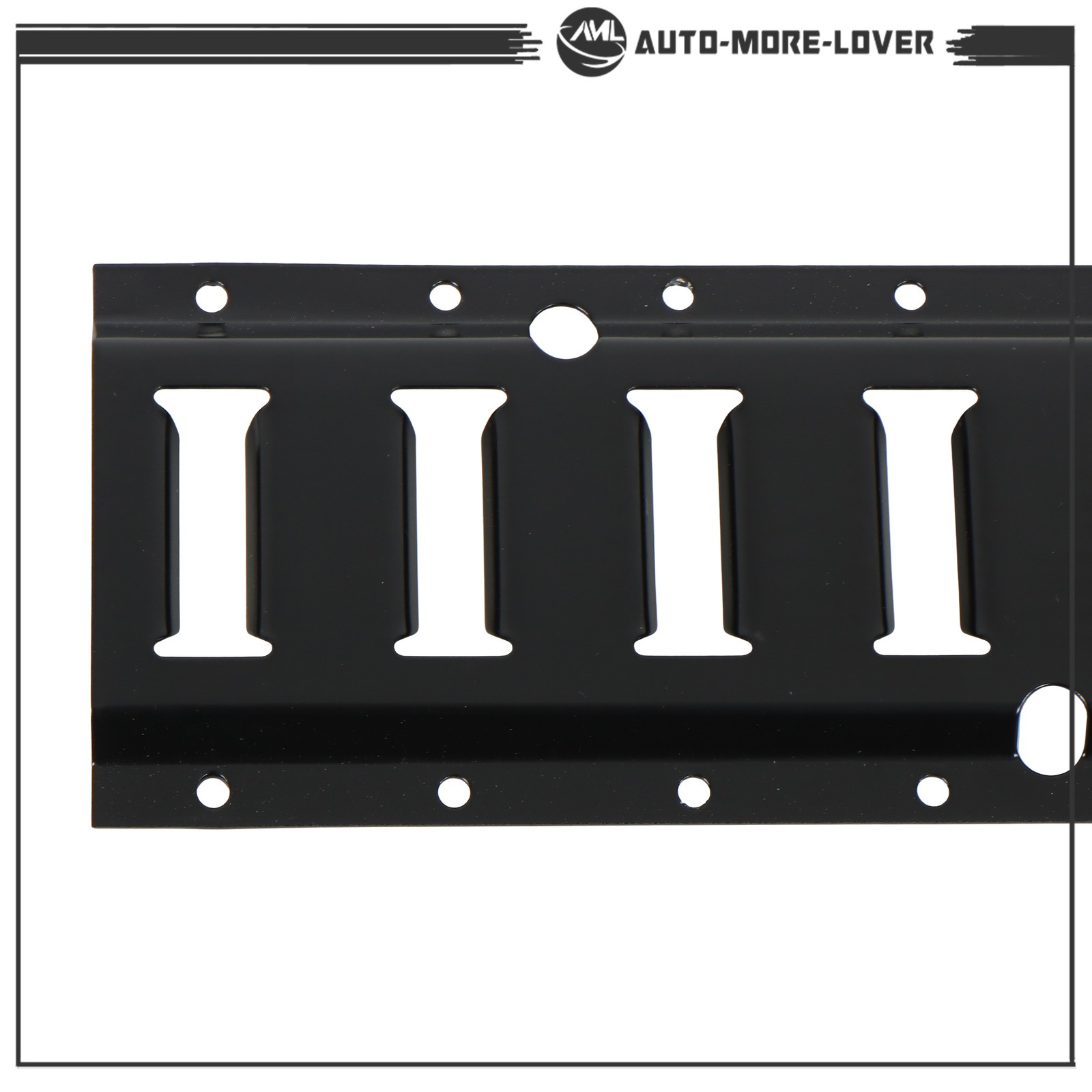 6 Feet Long E Track Tie-Down Rails BLK Finish 8 Pack For Cargo Management System