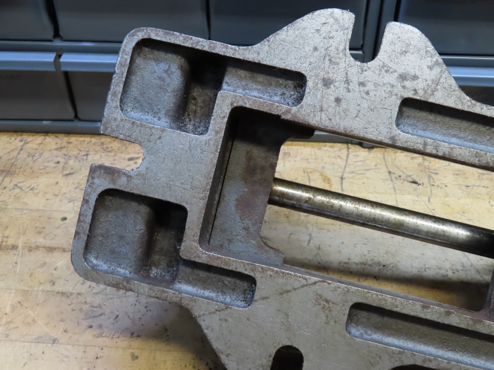 Heinrich 6SV Grip Master Speed vise 6" jaw width 6" opening Cam-action lever