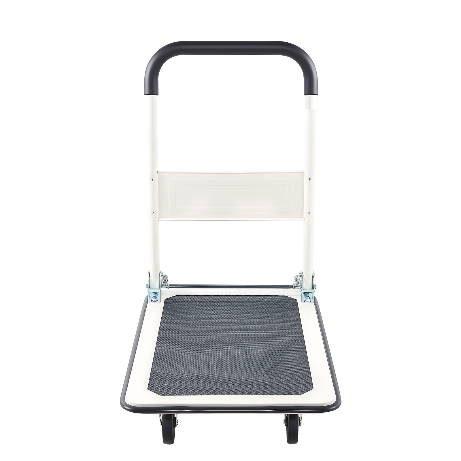 Uimoso Foldable Push Cart Dolly 330lbs Capacity with Wheels and Folding Platform