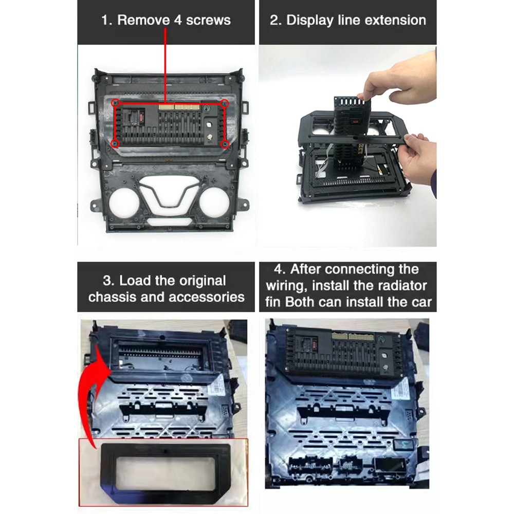 For Ford Fusion 2013-2016 Carplay Stereo Radio 9" Android15 32G GPS Nav WIFI SWC