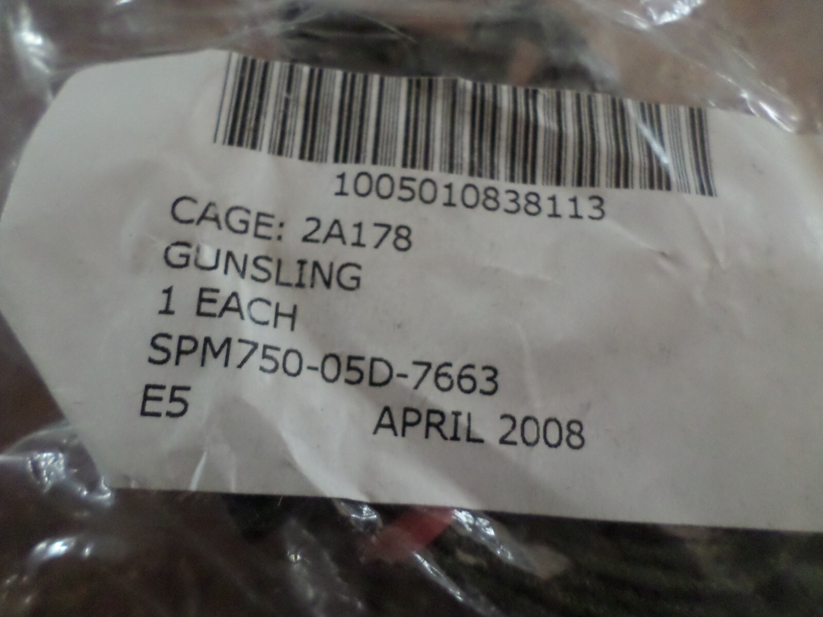 U.S MILITARY M1 GARAND SLING SMALL ARMS UNIVERSAL RIFLE SLING USA MADE G.I ISSUE