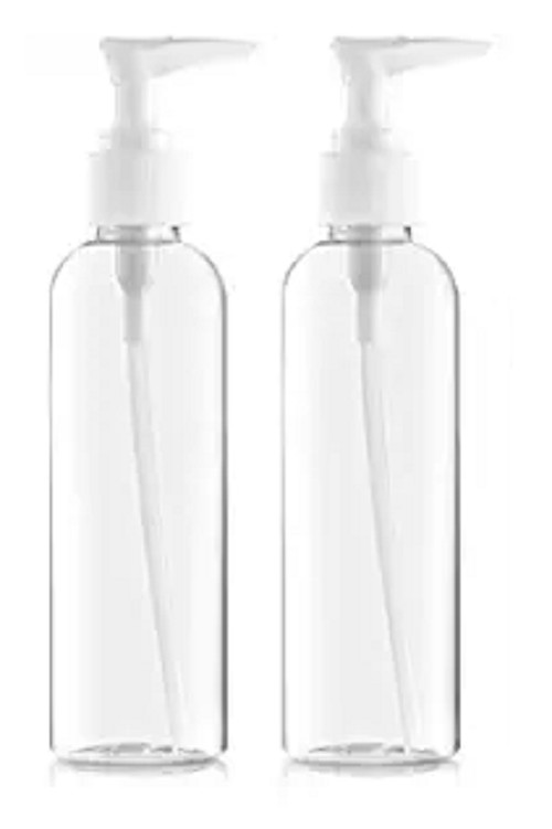 2 Bottles 7 oz. Empty Classic Lotion Soap Gel Shampoo Dispenser Bottle NEW