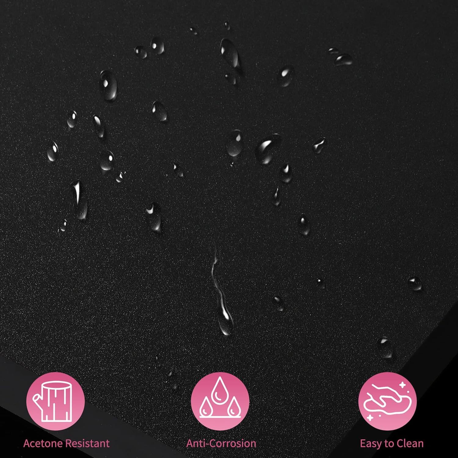 Manicure Table Nail Desk w/Dust Collector & Drawers for Nail Tech, Beauty Salon