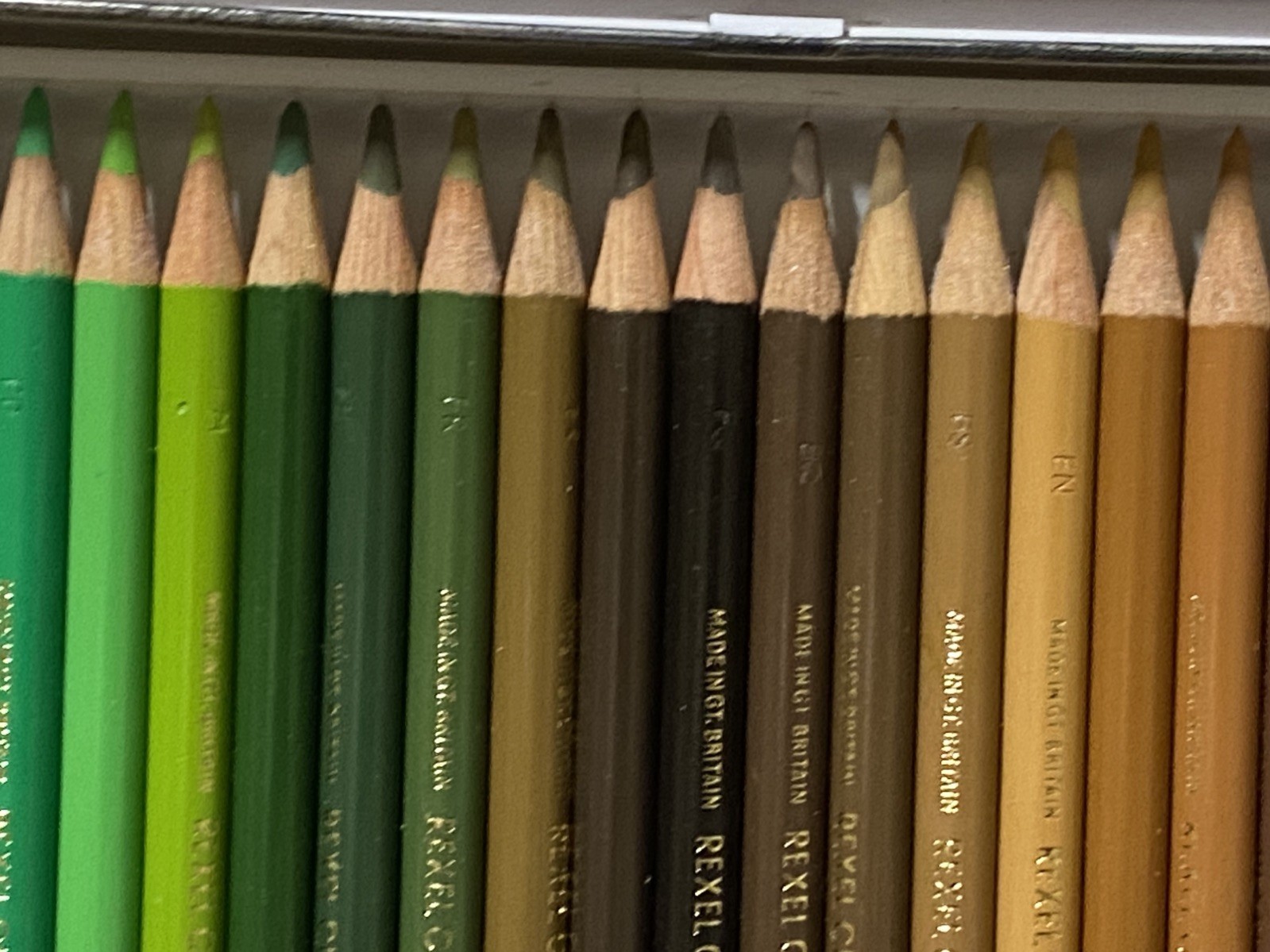 Rexel Cumberland Derwent Artist Pencils 72 Complete Set