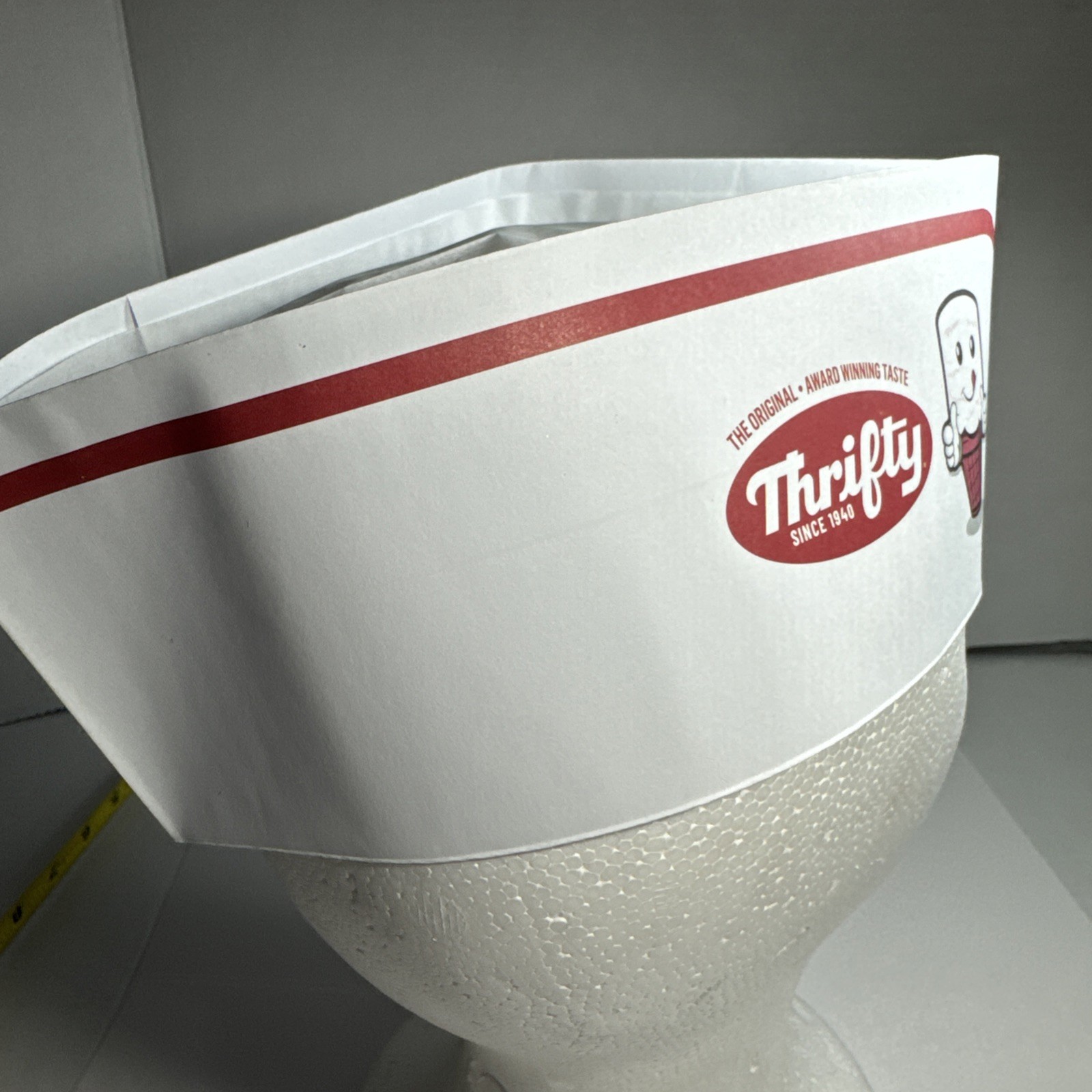 NEW Thrifty Ice Cream Rite Aid Paper Hat (lot Of 2) drug store Rite Aid 10 3/4”