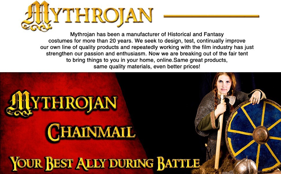 Medieval Chainmail Coif Butted Hood Stainless Steel Viking Knight Armor 16gauge