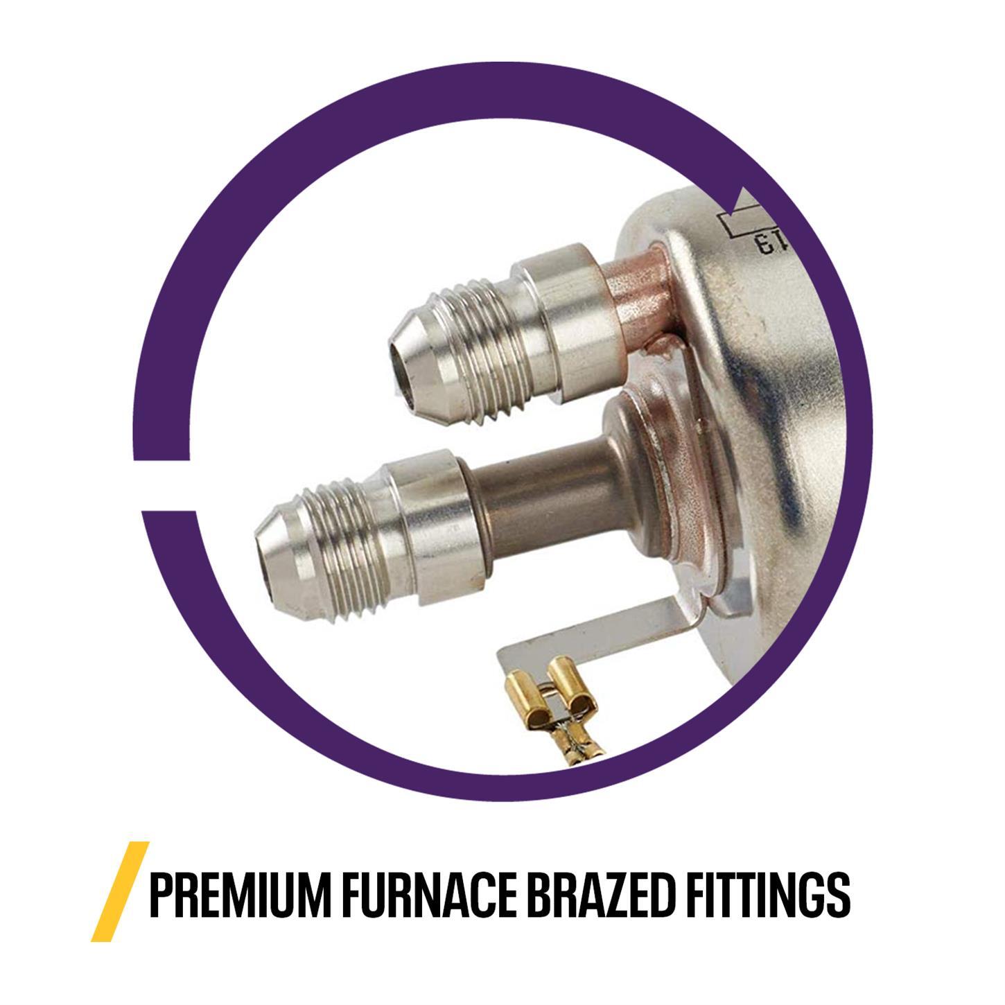 Speedway Deluxe AN6 GM LS Swap Fuel Filter/Regulator, 58 PSI