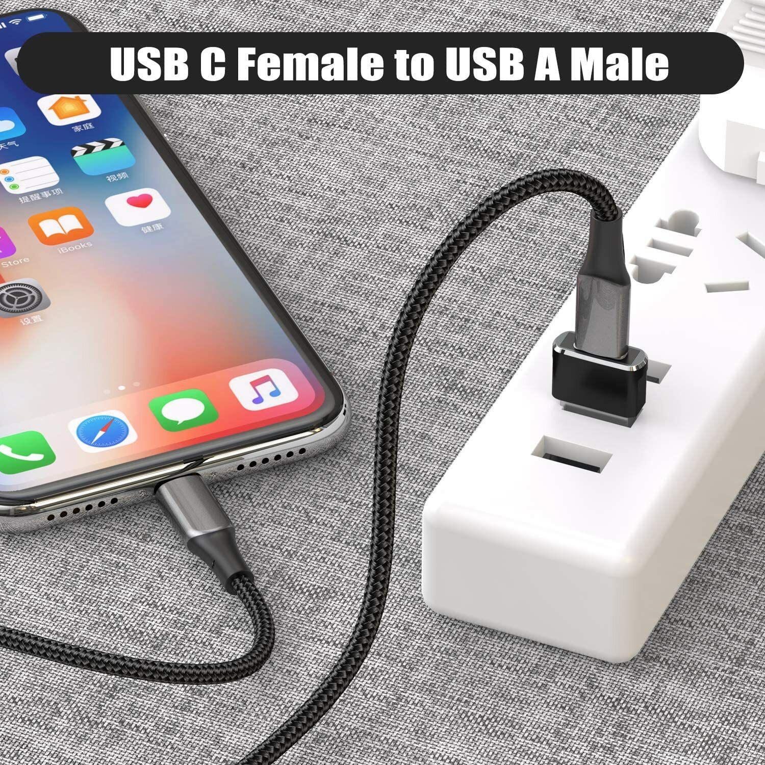 3 PACK USB C 3.1 Type C Female to USB 3.0 Type A Male Port Converter Adapter NEW