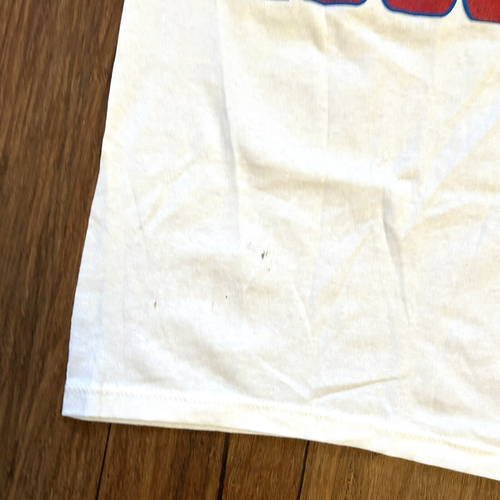 Vintage 80s Whistler Mercury Cougar Motorsports Jerzees Ringer Tshirt Small