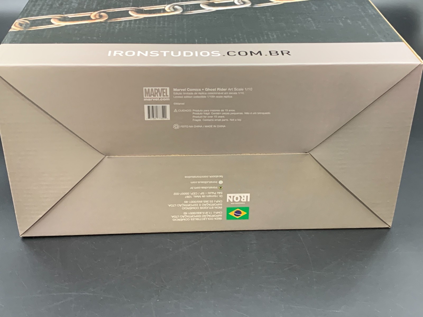 Marvel Ghost Rider BDS Art Scale With Box Iron Studios 1/10 - Sealed