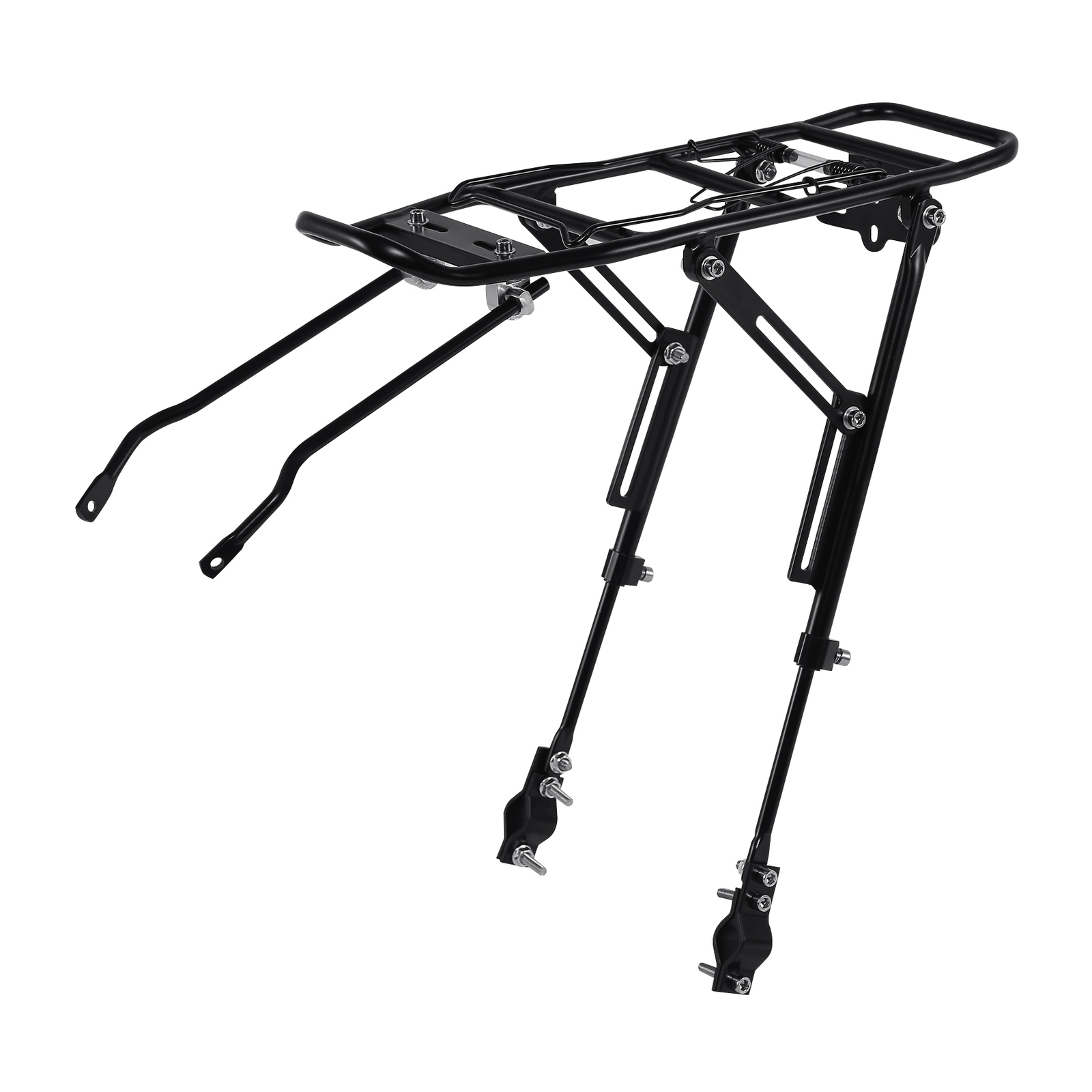 Rear Bike Rack Cargo Rack Alloy Luggage Carrier Bicycle 110 Lbs Capacity Holder