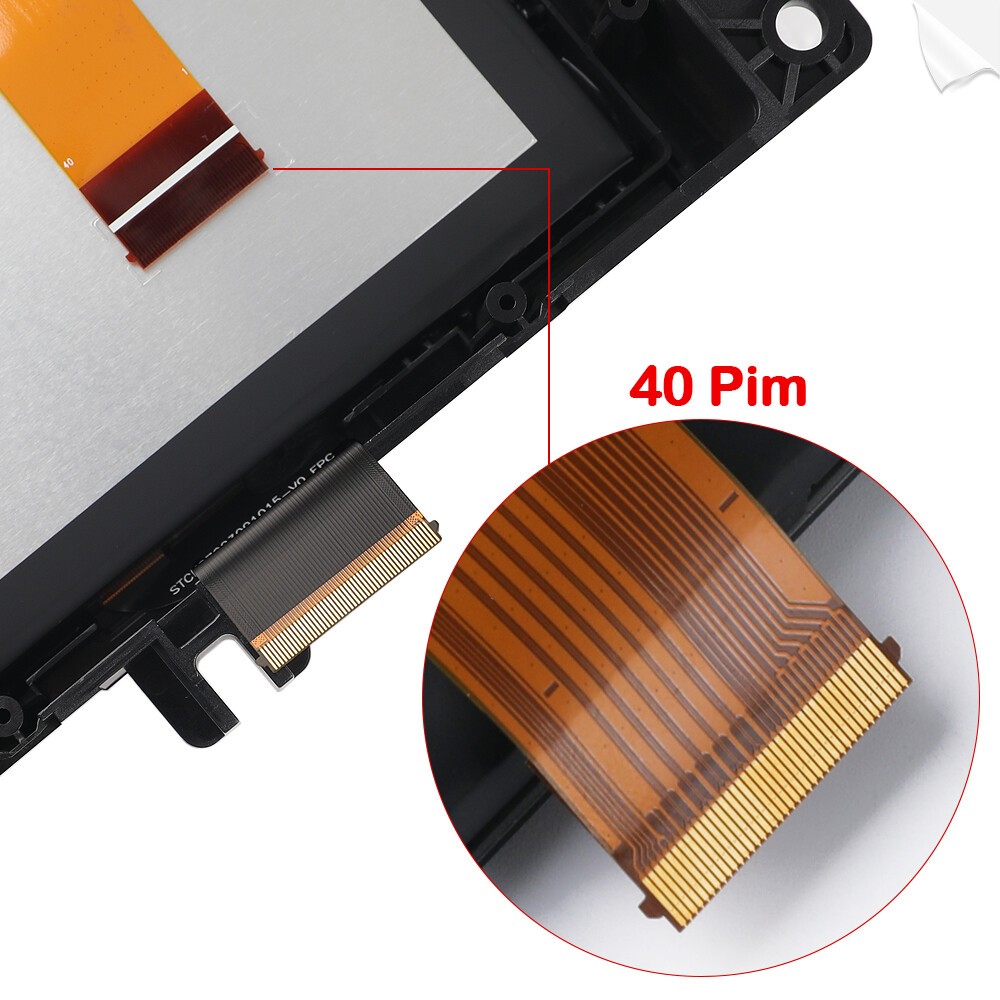 7" LCD Touch Screen w/ Frame For 2017-2020 Jeep Compass Radio Navigation Replace