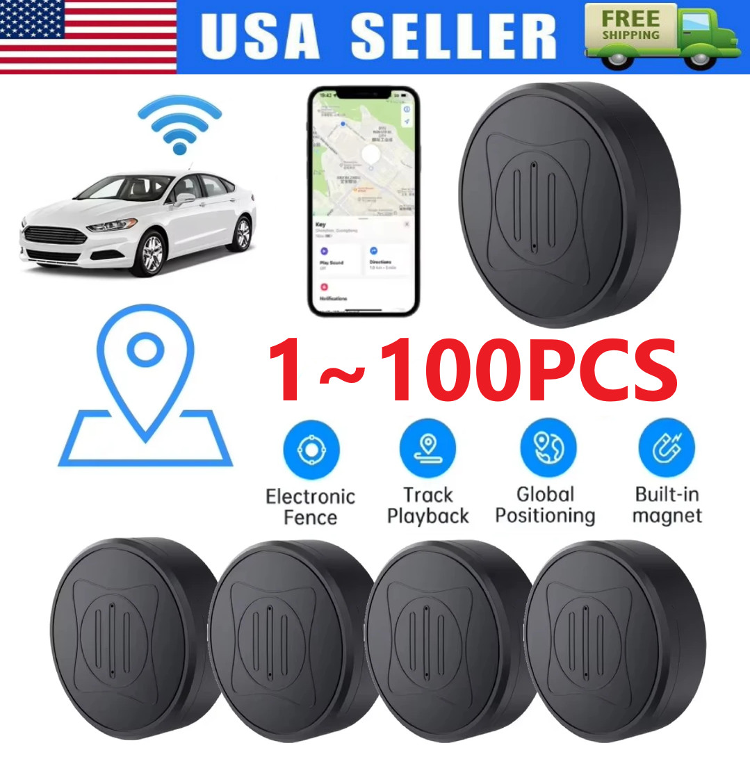 Mini Car GPS Tracker Universal Magnetic Vehicle Tracking Device Wireless US LOT