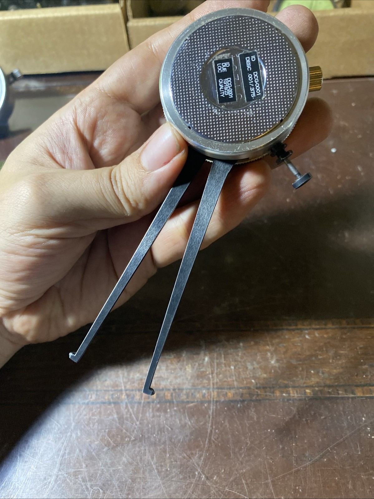 Spi Swiss Precision Internal Dial Caliper Gage 3/8"- 1-3/8" 20-950-2 (M47)