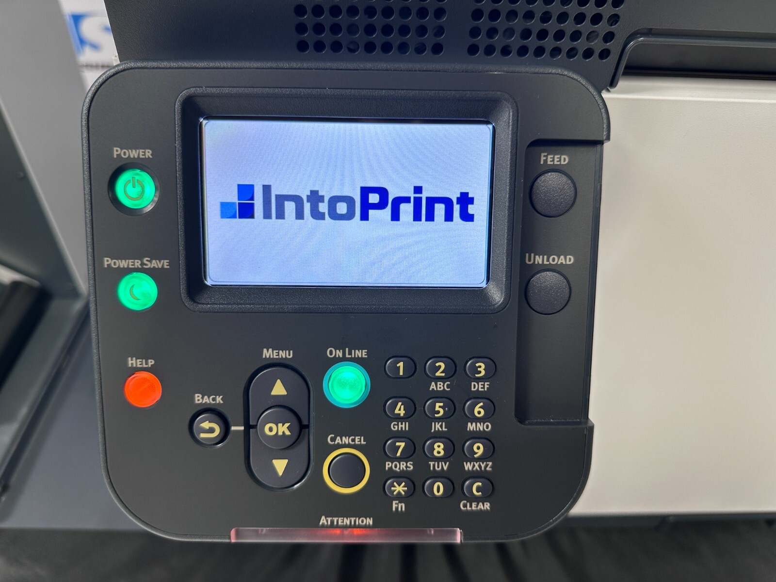 IntoPrint RP530W Digital Label Printer System w/Finisher & Rewinder