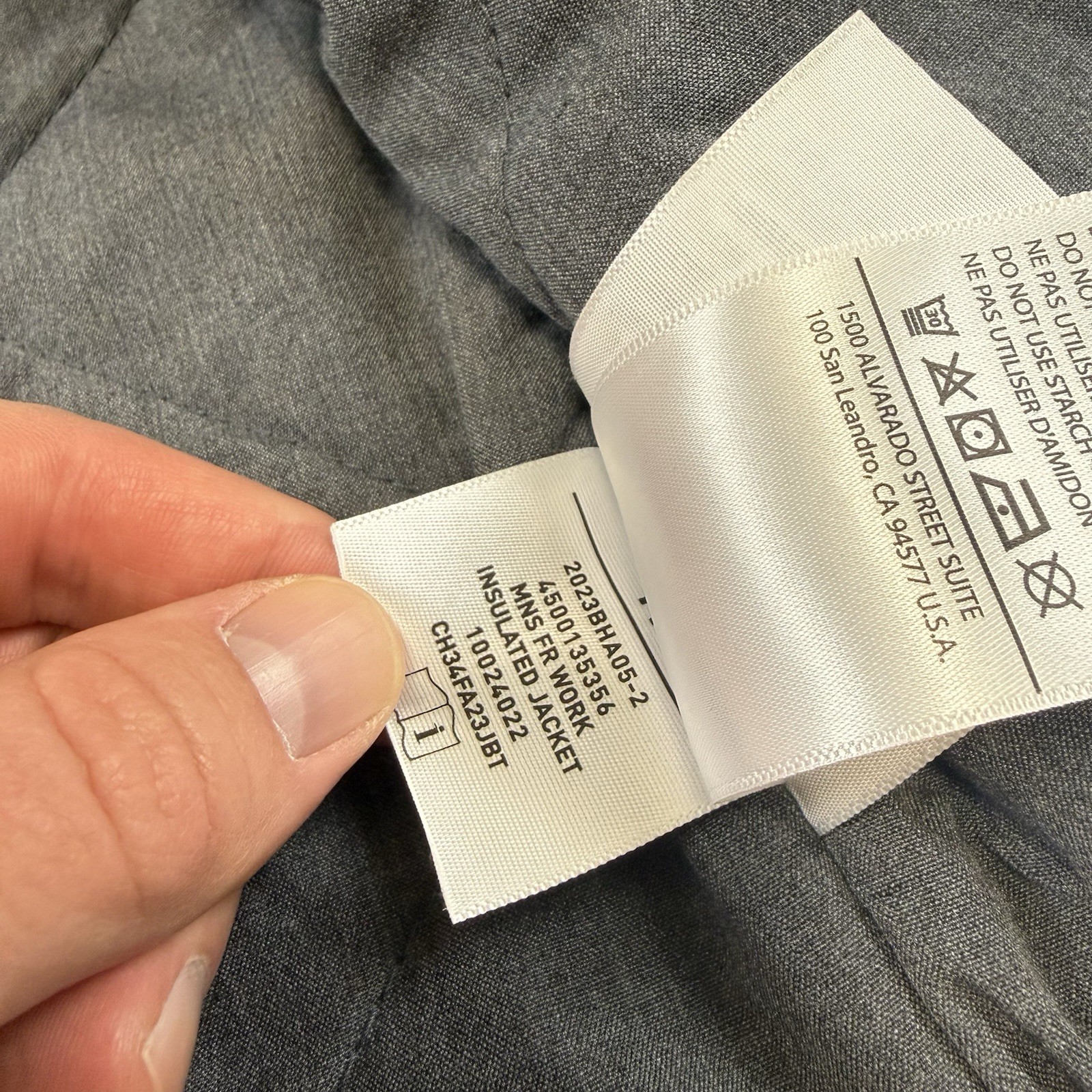 Ariat FR Men’s CAT4 Insulated High Vis Jacket Sz Medium Work Safety Full Zip