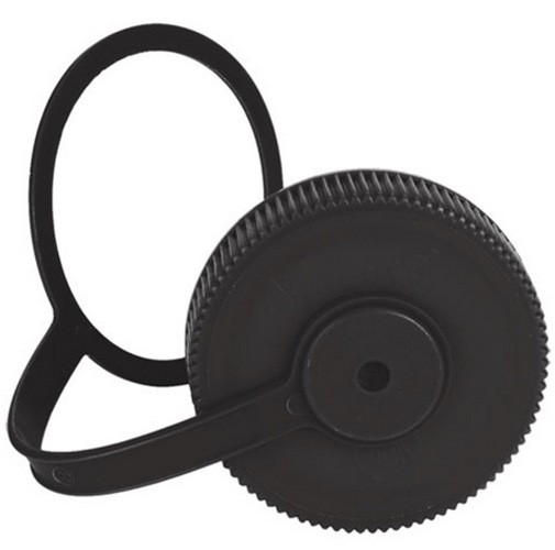 Nalgene Small Wide Mouth 16 oz. Water Bottle Replacement Cap - Black