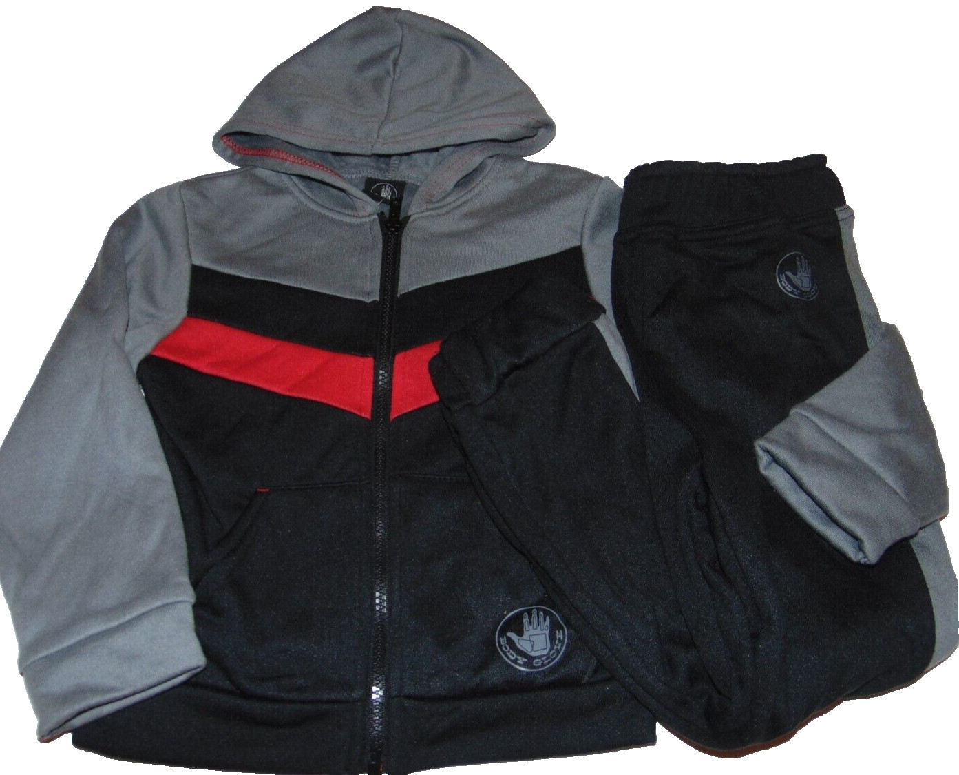 ~NWT Boys BODY GLOVE Long Sleeve Zip-Up Hoodie Outfit! Size 4T Super Cute FS:)~