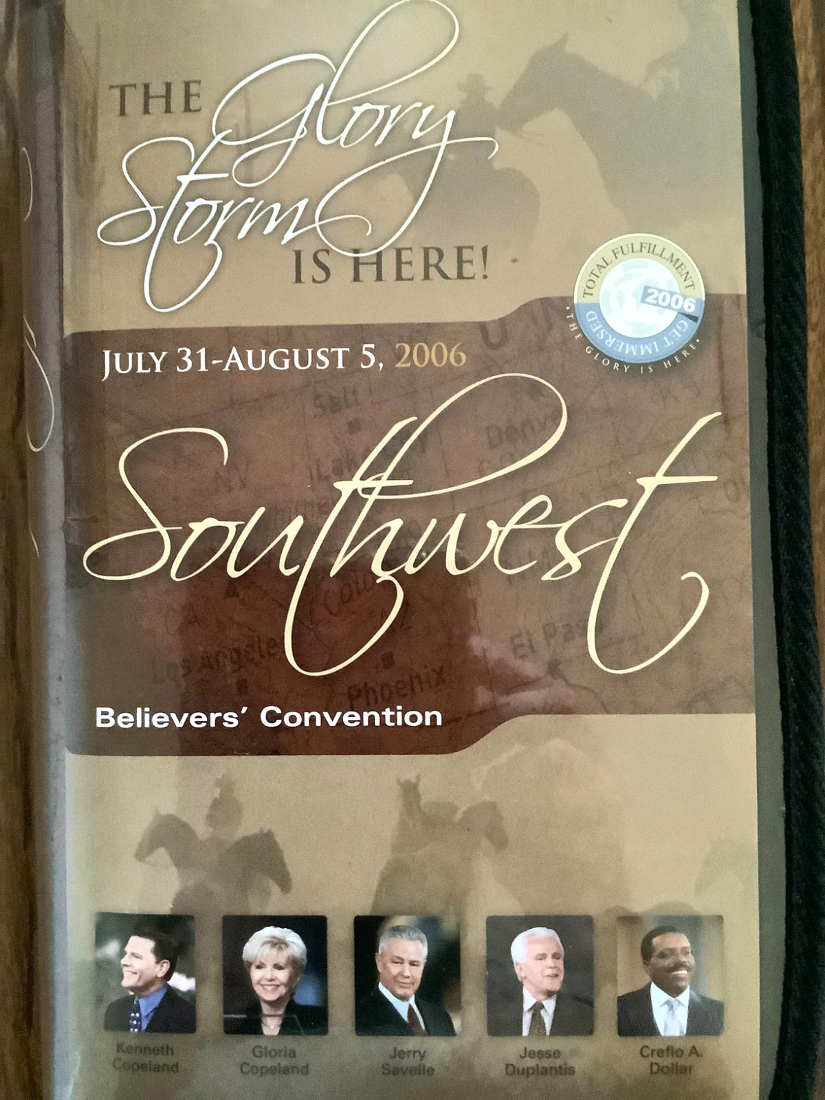 Kenneth Copeland CD LOT of 36 Southwest Believers Convention 2006 Glory Storm