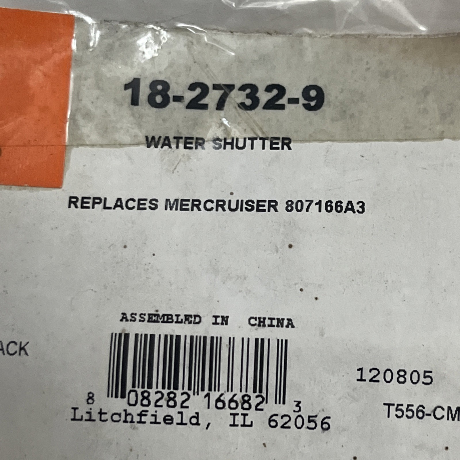1982-1996 Exhaust Flappers Water Shutters Sierra 18-2732-9 Pair 807166A3 BIN