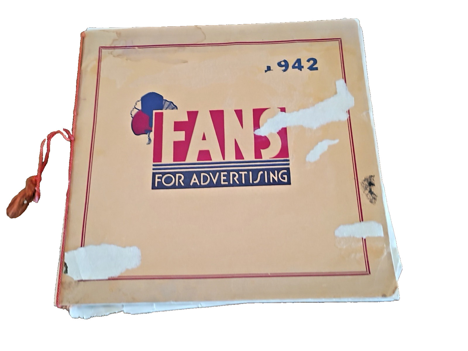 Vintage 1942 Paper Advertising Fans Catalog